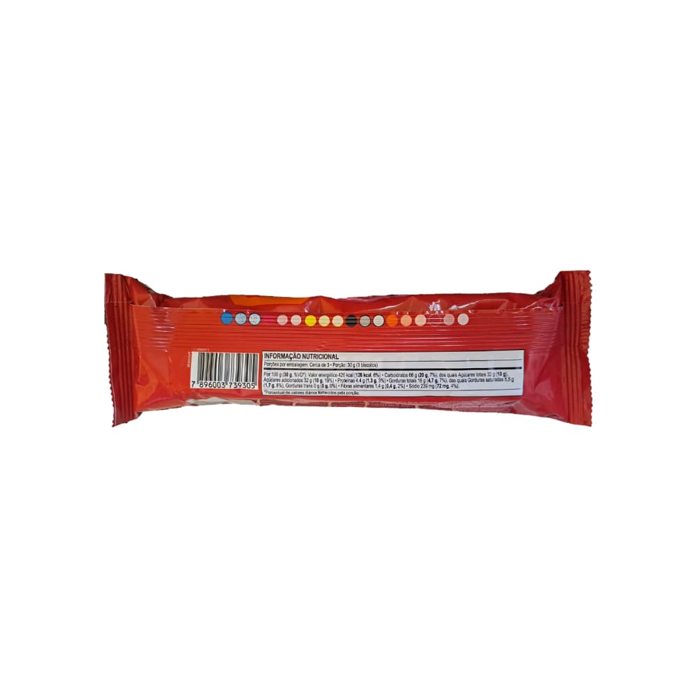 Galleta dulce sabor chocolate con relleno sabor a fresa Marilan (6 x 80 g / 2.82 oz) - Miniatura 3