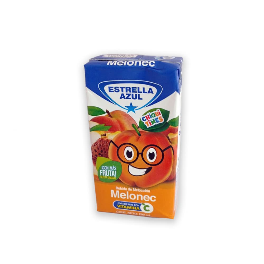 Jugo de melocotón Estrella Azul (200 ml / 7.05 oz) - Imagen 1