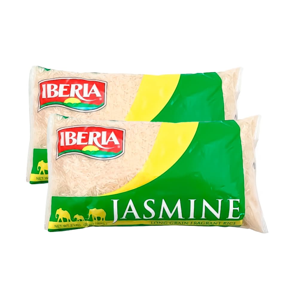 Arroz jasmine grano largo Iberia (2 x 907 g / 2 lb) - Imagen 1