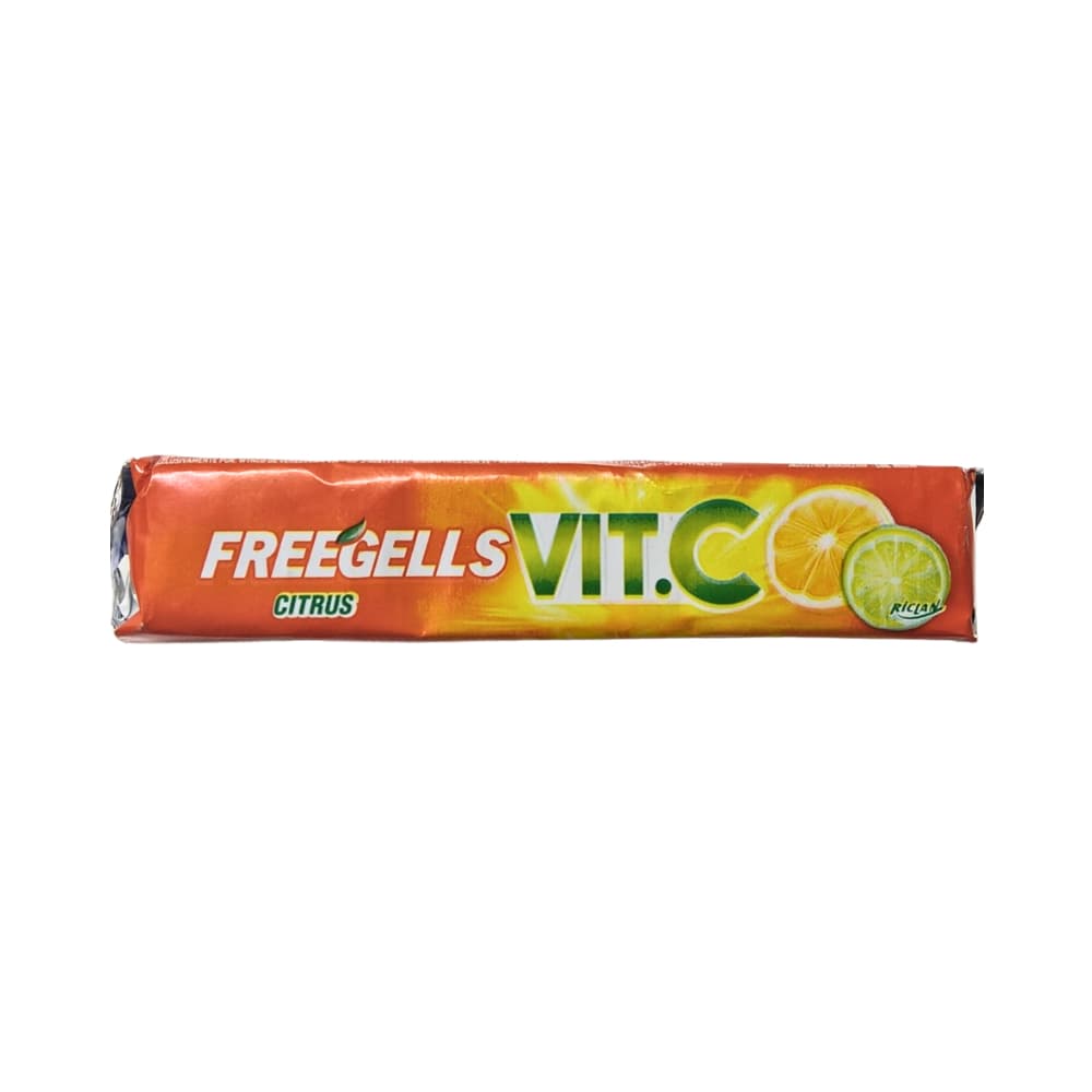 Caramelos duro sabor a frutas cítricas Freegells (27,9 g) - Imagen 1