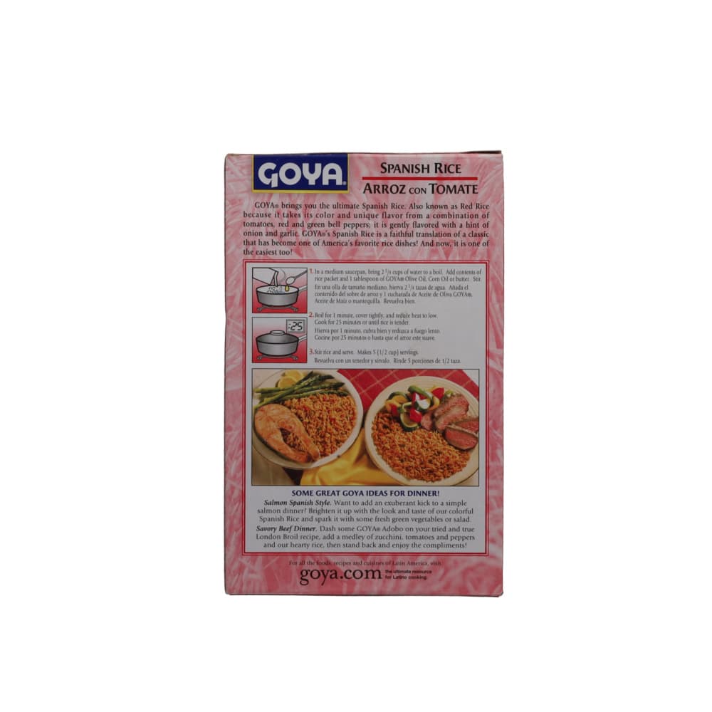 Arroz con tomate español Goya (198 g / 7 oz) - Miniatura 3