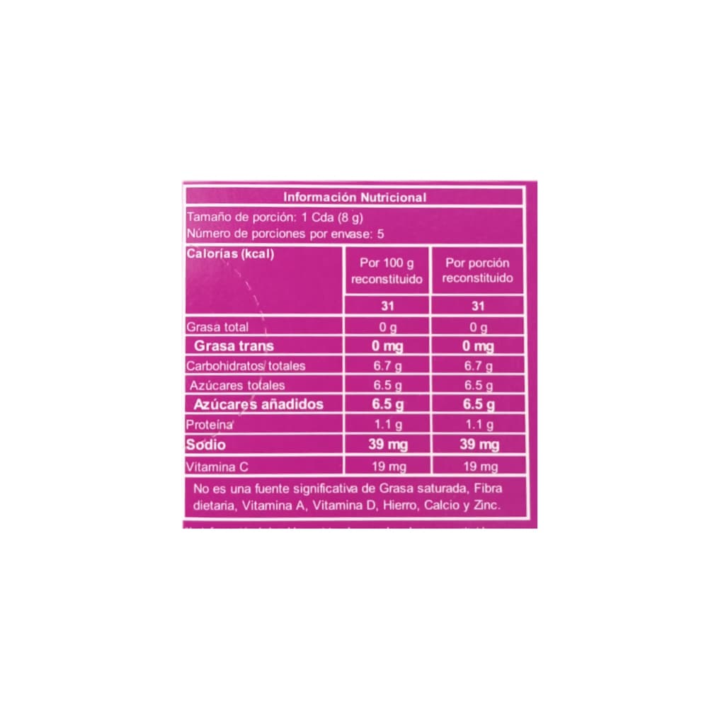 Gelatina sabor uva Boom (40 g / 1.41 oz) - Miniatura 3