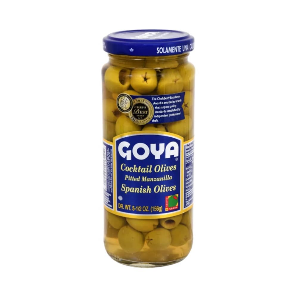 Aceitunas de cóctel sin hueso manzanilla Goya (156 g / 5.5 oz) - Miniatura 4