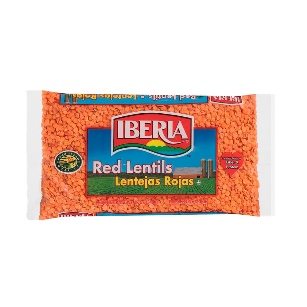 Lentejas rojas Iberia (340 g / 12 oz) - Imagen 1