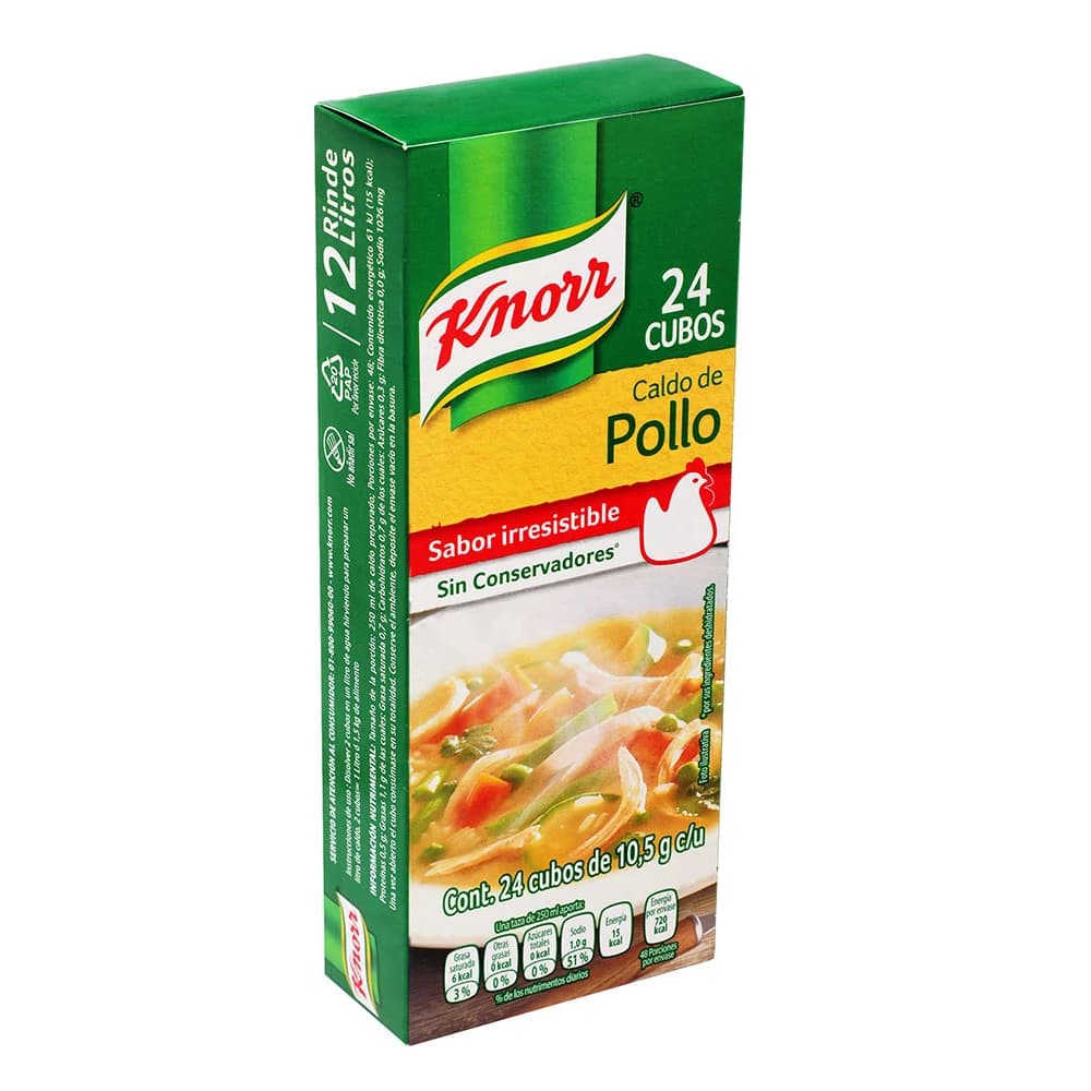 Caldo de pollo Knorr (24 x 10.5 g) - Imagen 1
