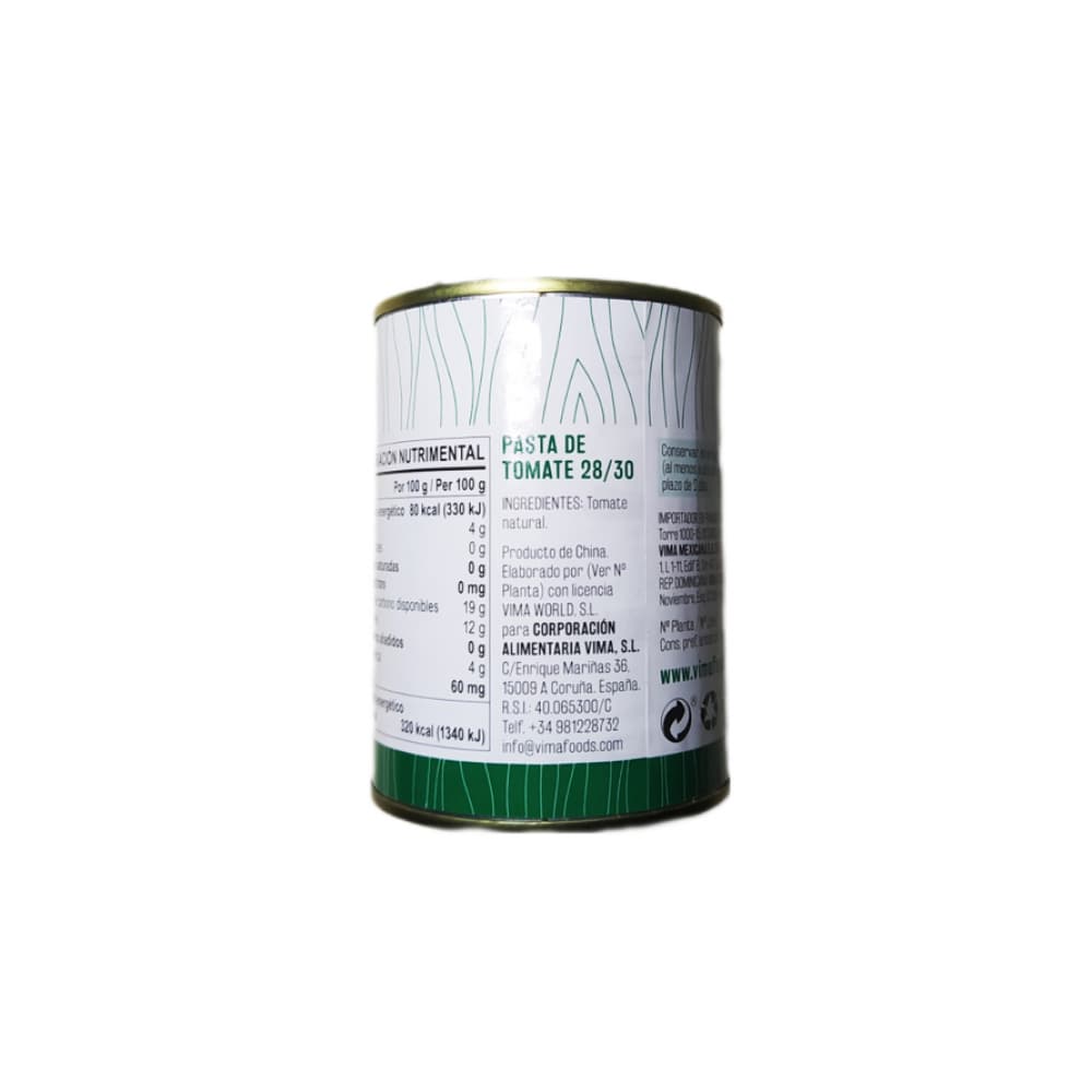 Pasta de tomate Vima Foods (400 g / 14 oz) - Miniatura 3