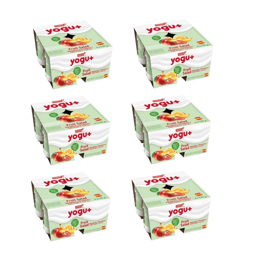 Yogurt de macedonia (24 x 125 g / 4.4 oz) - Imagen 1