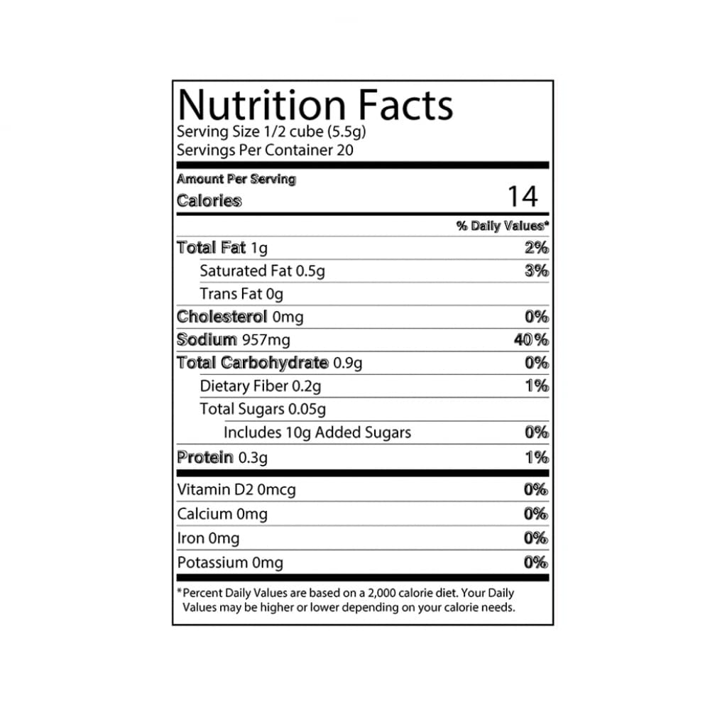 Caldo sabor a res YEYA (110 g / 3.8 oz) - Miniatura 2