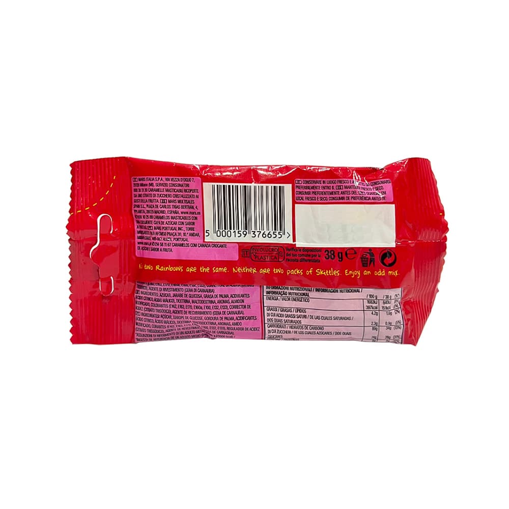 Caramelos recubiertos con capa crujiente sabor frutas Skittles (38 g / 1.34 oz) - Miniatura 3