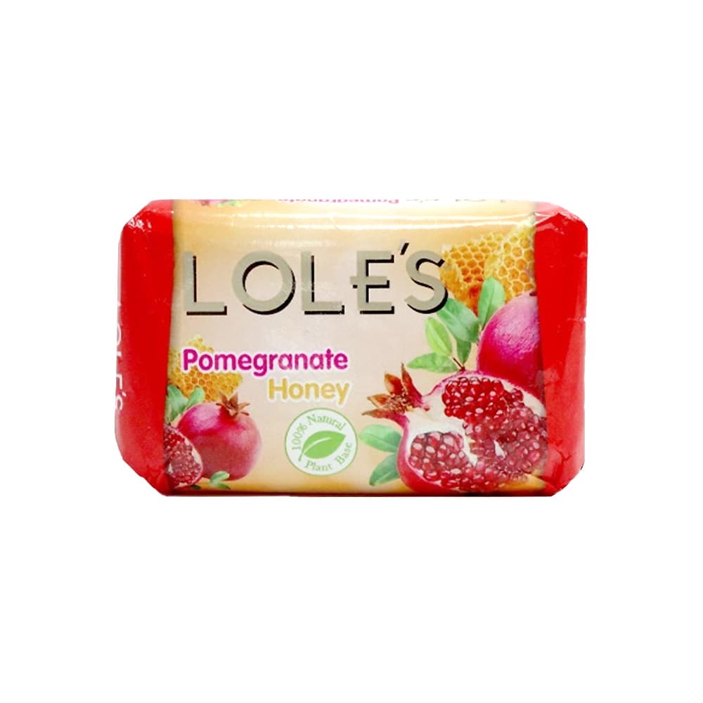 Jabón de tocador Granada Miel Lole's (75 g / 2.65 oz) - Imagen 1