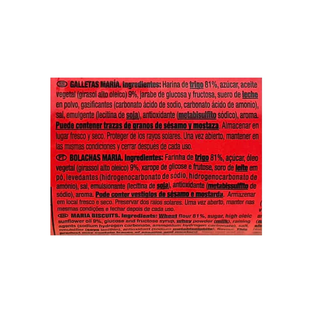 Galletas María Gullón (200 g / 7.05 oz) - Miniatura 3
