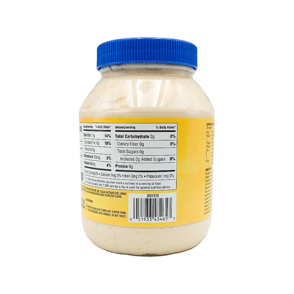 Mayonesa Real Kurtz (887 ml / 30 fl oz) - Miniatura 2