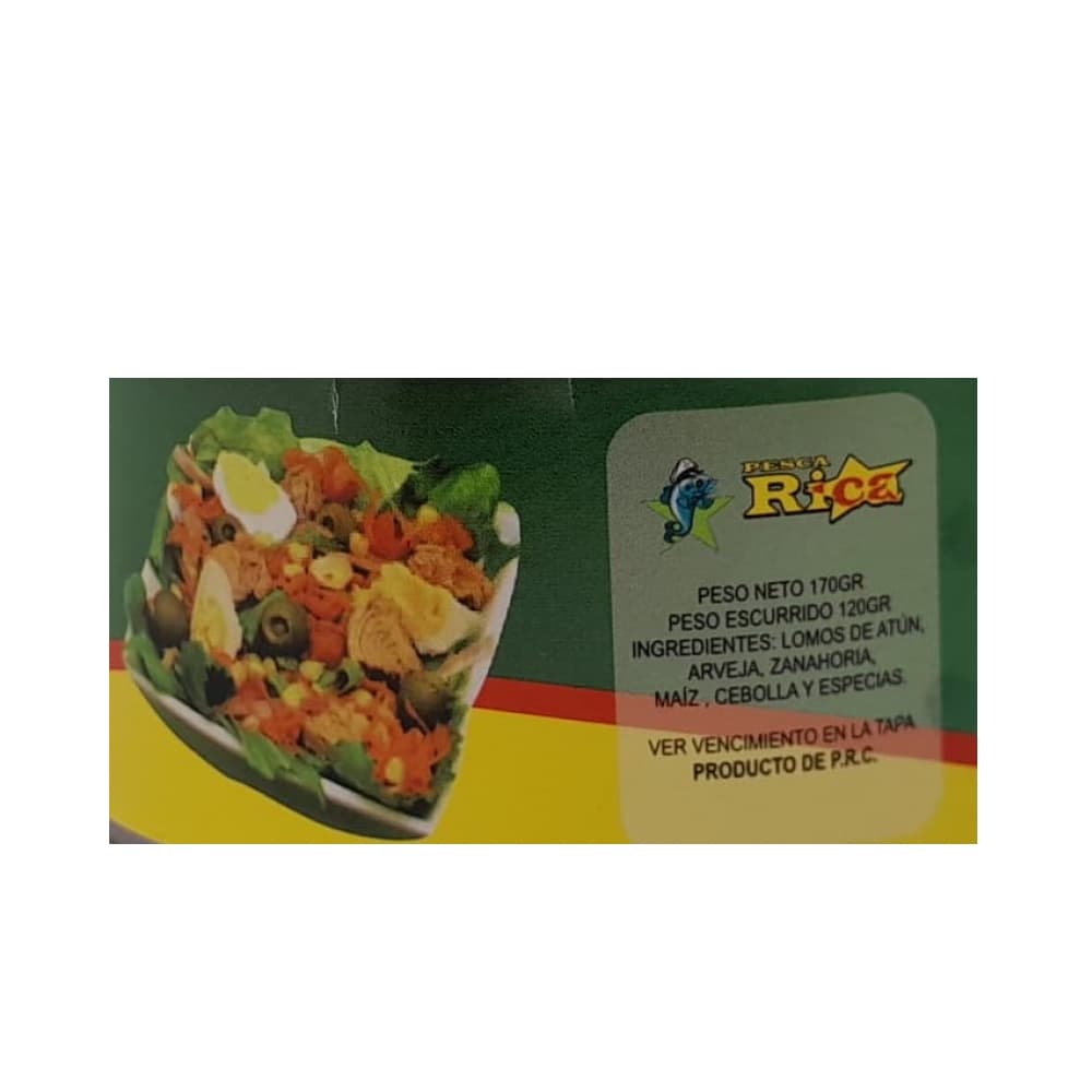Atún en ensalada de vegetales Pesca Rica (170 g / 5.9 oz) - Miniatura 3