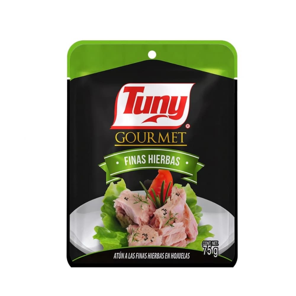 Atún a las finas hierbas en hojuelas Tuny (75 g / 2.64 oz) - Miniatura 2