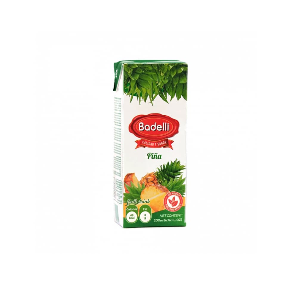Jugo de piña Badelli (200 ml / 6.76 oz fl) - Imagen 1