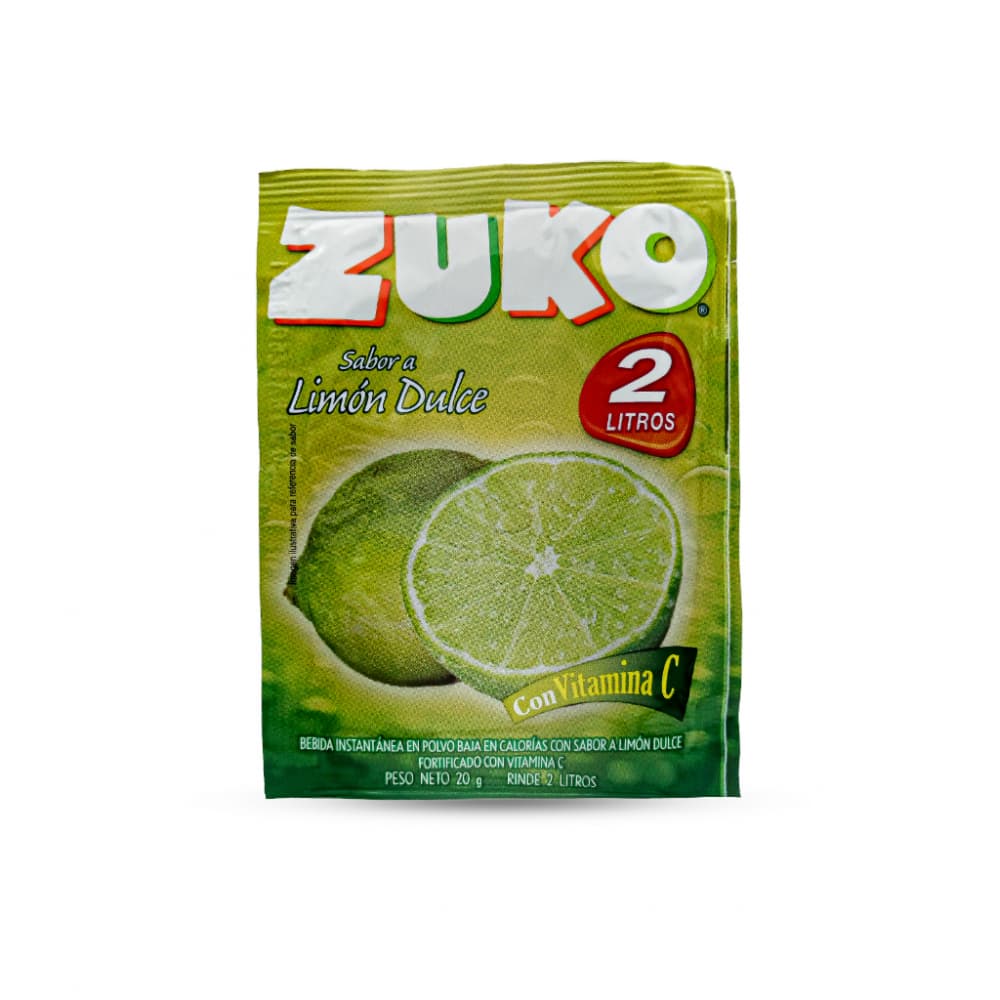 Refresco instantáneo sabor limón dulce Zuko (20 g) - Imagen 1