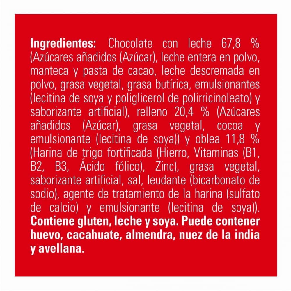Oblea -barra- cubierta de chocolate con leche KitKat Nestlé (41.5 g / 1.46 oz) - Miniatura 3