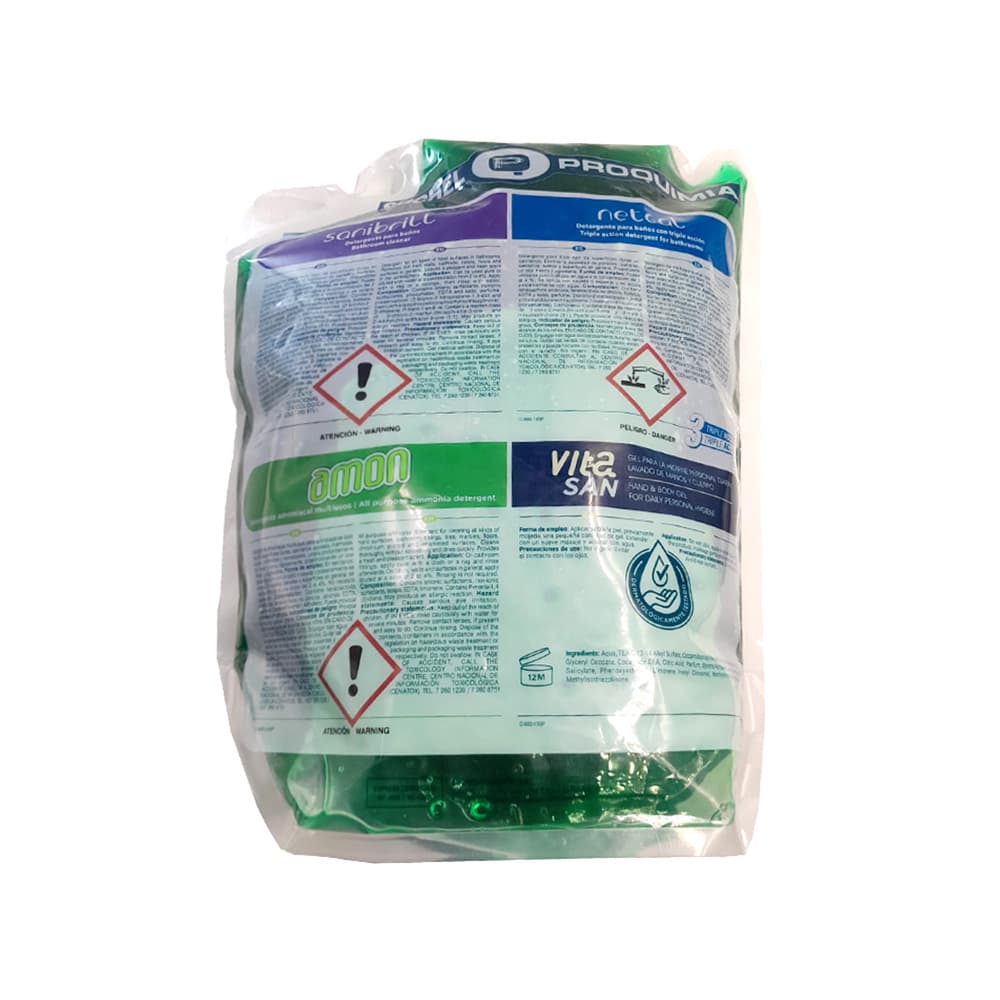 Detergente amoniacal multiusos Suchel Proquimia Amon (2 kg / 4.4 lb) - Miniatura 2