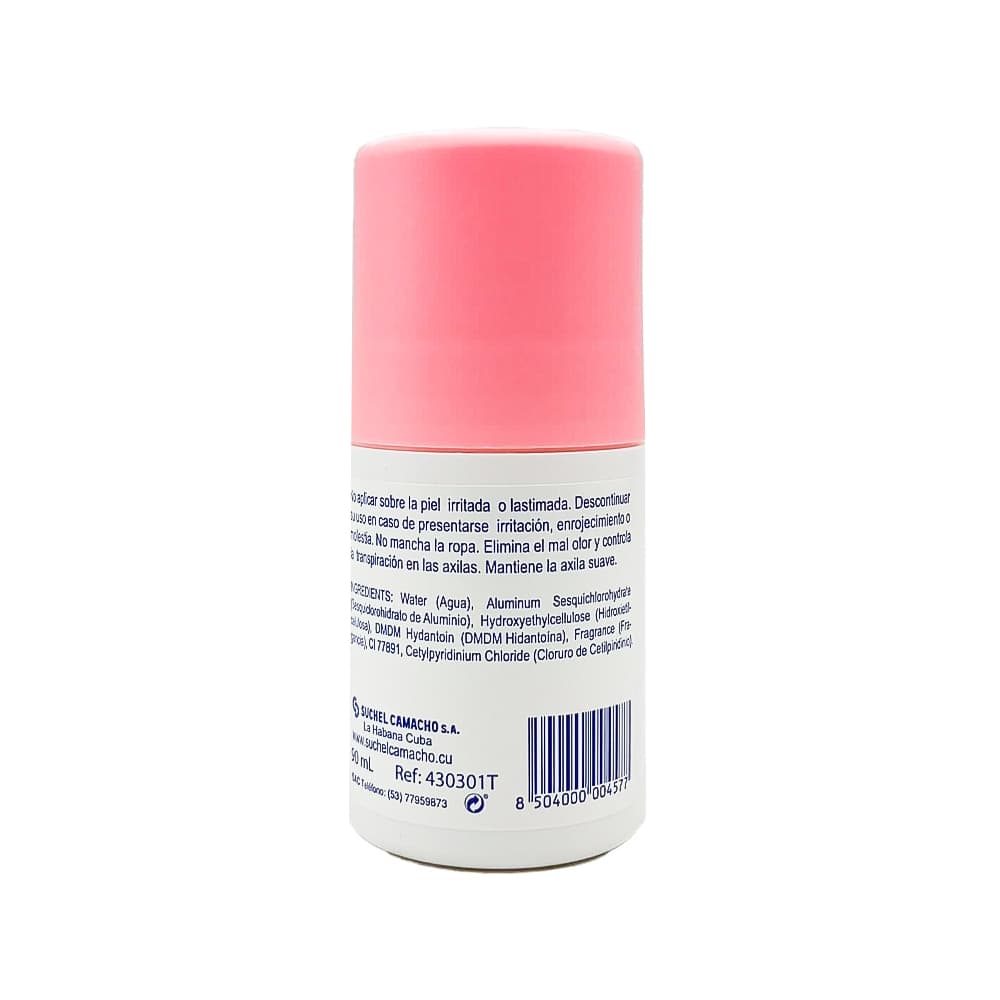Desodorante roll-on sin alcohol rosa y ámbar Keewell (90 ml) - Miniatura 2