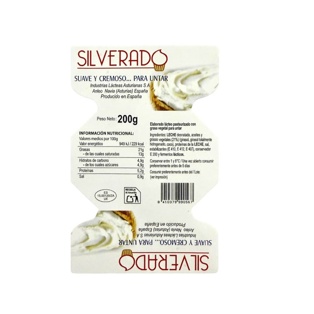 Queso crema Silverado (200 g / 7 oz) - Miniatura 2