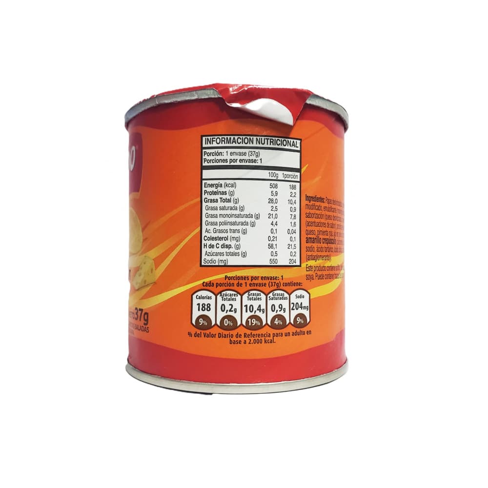 Papas sabor queso Kryzpo (37 g / 1.3 oz) - Miniatura 3