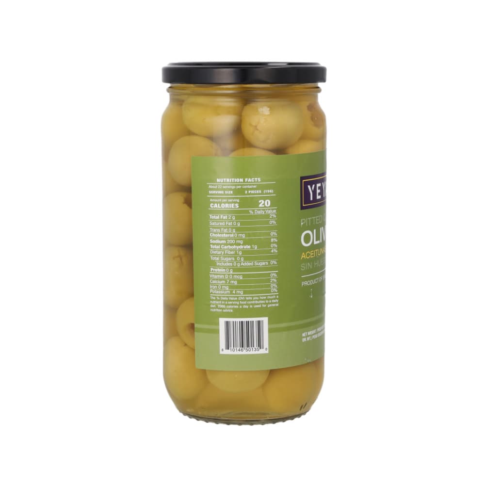 Aceituna reina extra grande sin hueso YEYA (710 g / 1.57 lb) - Miniatura 3