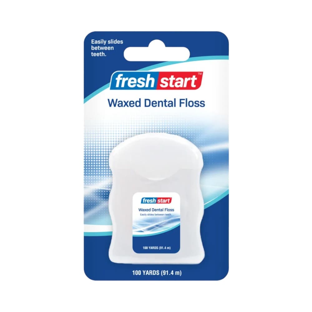 Hilo dental encerado de 100 yardas Fresh Start - Miniatura 1