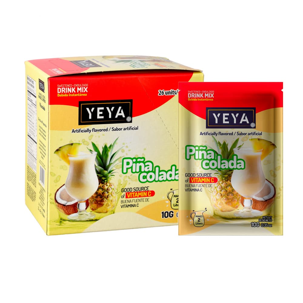 Refresco instantáneo sabor piña colada Yeya (26 x 10 g) - Imagen 1