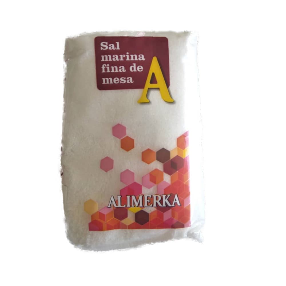 Sal marina fina de mesa Alimerka (1 kg / 2.2 lb) - Miniatura 2