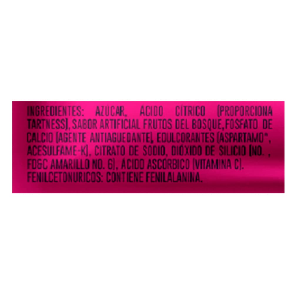 Refresco instantáneo sabor frutos del bosque YEYA (10 g) - Miniatura 3