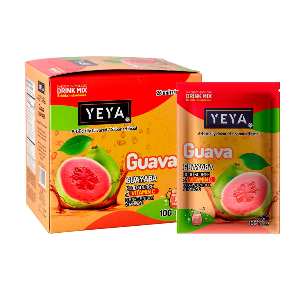 Refresco instantáneo sabor guayaba Yeya (26 x 10 g) - Imagen 1