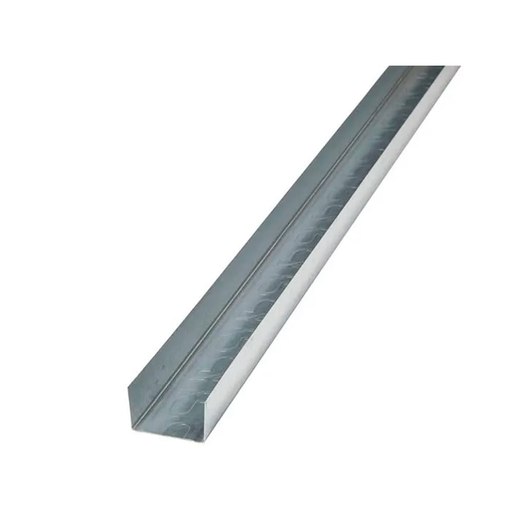 Perfil - Canal galvanizado para tabiques 72 mm x 28 mm x 3 m Super Tape - Imagen 1
