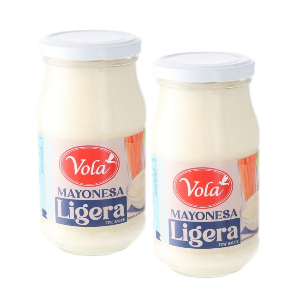 Mayonesa ligera Vola (2 x 465 g / 1.02 lb) - Imagen 1