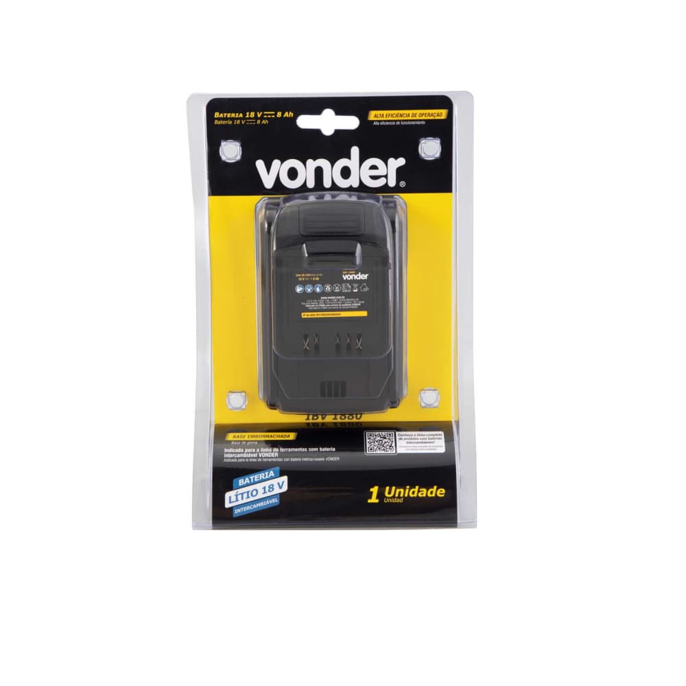 Batería 18 V 8 Ah IBV 1880 Vonder - Miniatura 2