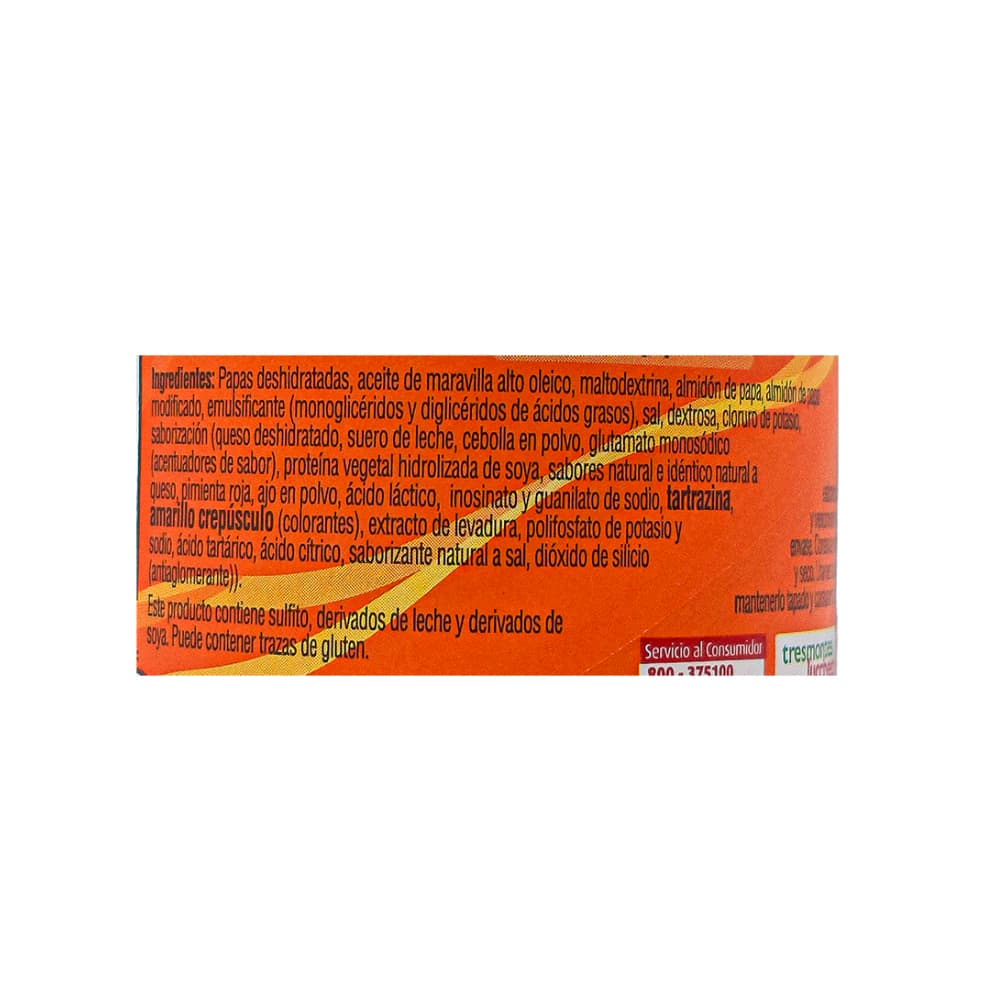 Papas sabor queso Kryzpo (37 g / 1.3 oz) - Miniatura 2