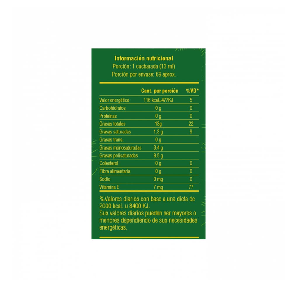 Aceite de soya Kada (6 x 500 ml) - Miniatura 2