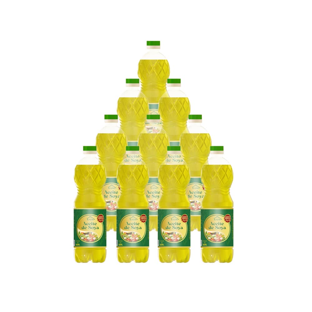 Aceite de soya Kada (10 x 500 ml) - Imagen 1