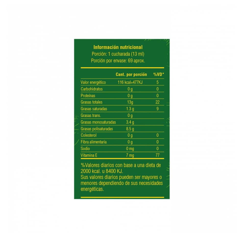 Aceite de soya Kada (24 x 500 ml) - Miniatura 2