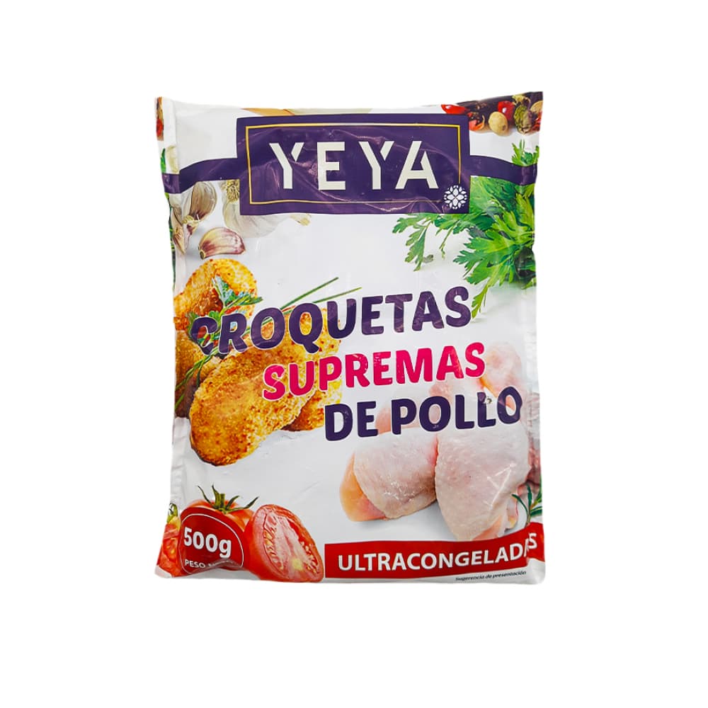 Croquetas supremas de pollo YEYA (500 g / 1.1 lb) - Imagen 1