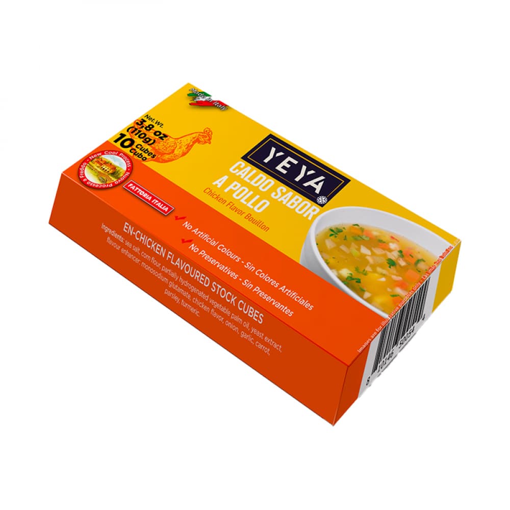 Caldo sabor a pollo YEYA (110 g / 3.8 oz) - Imagen 1