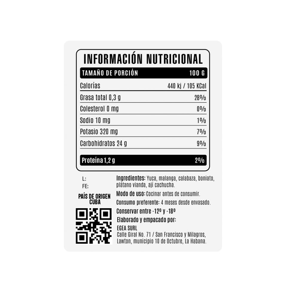 Ajiaco criollo Cosecha Real (500 g / 1.1 lb) - Miniatura 3
