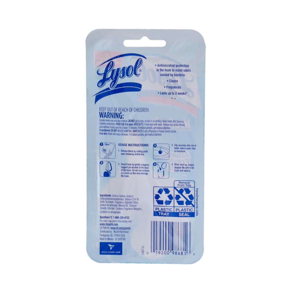 Limpiador de inodoros automático higiénico Lysol (26 g) - Miniatura 2