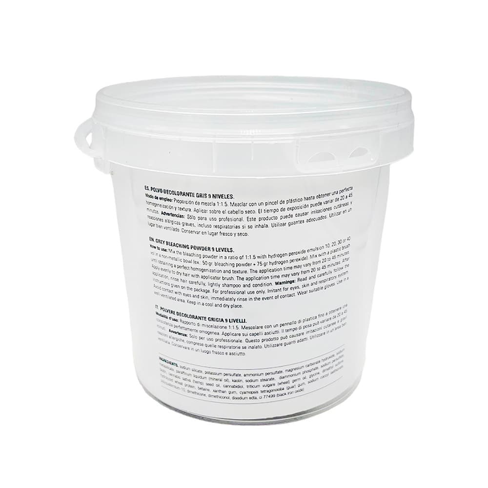 Polvo decolorante gris 9 niveles Oivita39 (500 g / 1.1 lb) - Miniatura 2