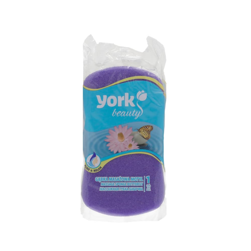 Esponja de masaje mariposa York (1 U) - Imagen 1