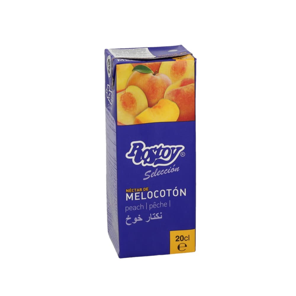 Néctar de melocotón Rostoy (200 ml) - Imagen 1