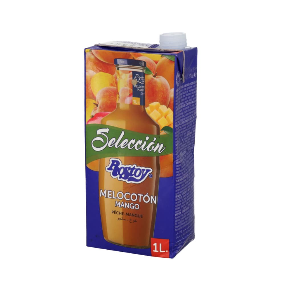 Jugo sabor melocotón y mango Rostoy Selección (1 L) - Miniatura 3