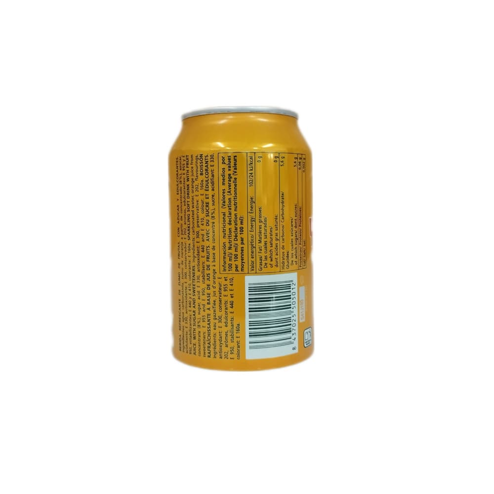 Refresco gaseado de naranja Yelo (330 ml) - Miniatura 2