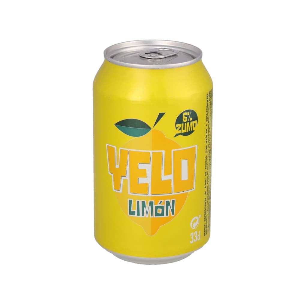 Refresco gaseado de limón Yelo (330 ml) - Imagen 1