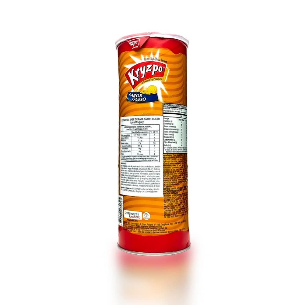 Papas fritas sabor queso Kryzpo (130 g / 4.58 oz) - Miniatura 3