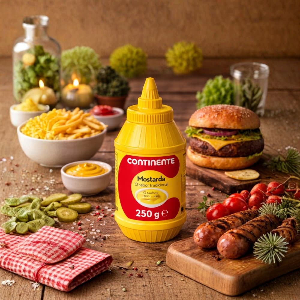 Mostaza Continente (250 g / 8.8 oz) - Miniatura 3